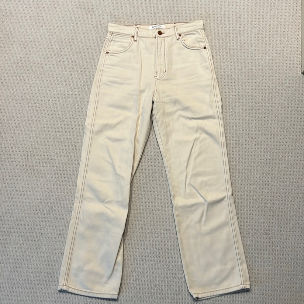 Reformation Cowboy High Rise Straight Jeans